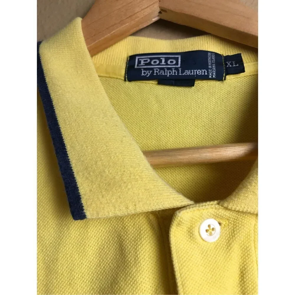 Vintage Polo Ralph Lauren Shirt polo shield Logo Size XL